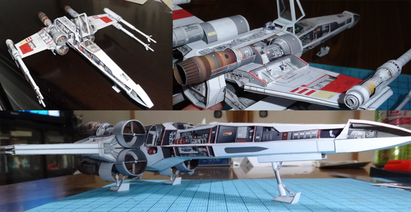 Illustration for article titled Japanese craftsman creates perfect sci-fi ship replicas using just paper